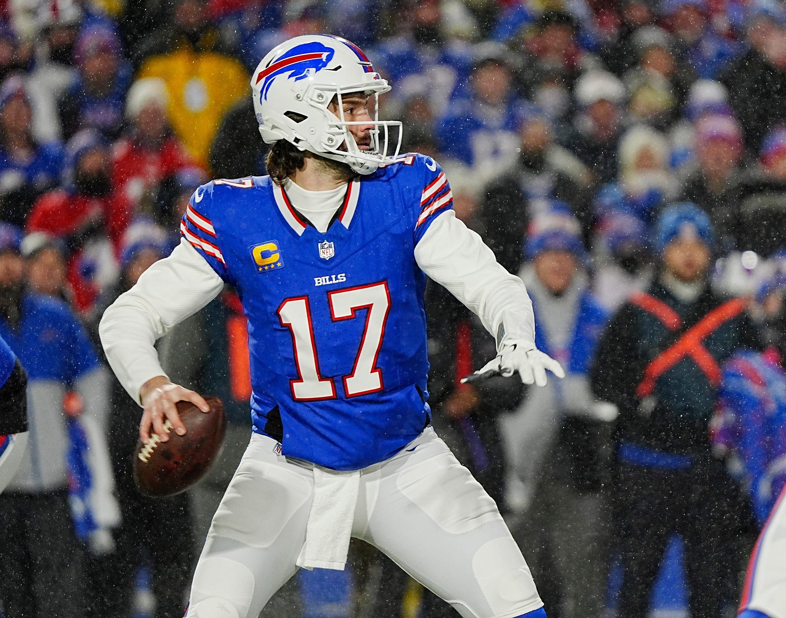 Buffalo Bills QB Josh Allen - Source: Imagn